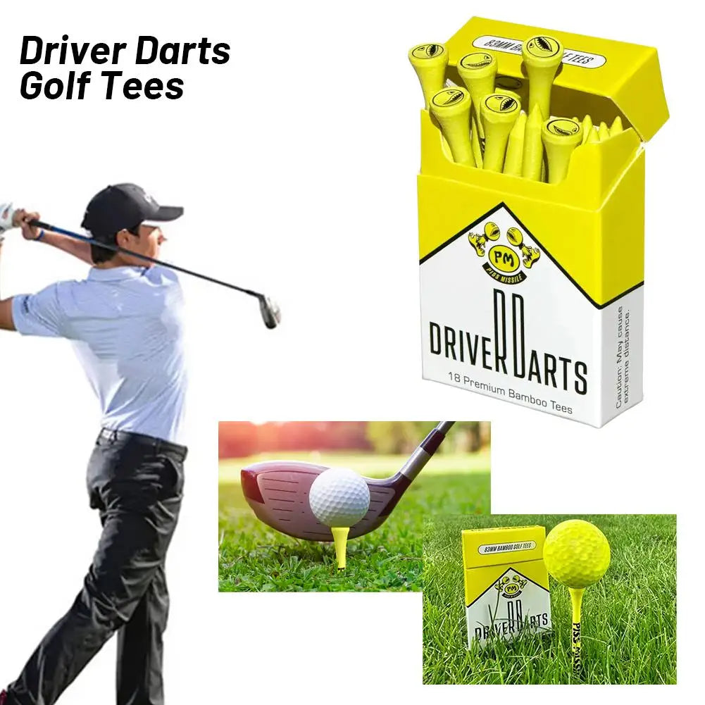 Driver Darts Golf Tees New Simulator Practice Training Golf Accessories Golf Mat Golf Winter Tees Ball Holder