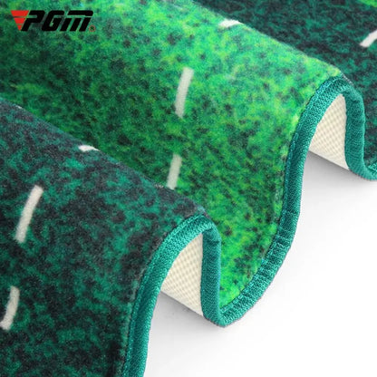 PGM TL021 3M Golf Putting Mat Golf Putter Trainer Green Carpet Practice Set Ball Return Mini Golf Putting Green Fairway Mat
